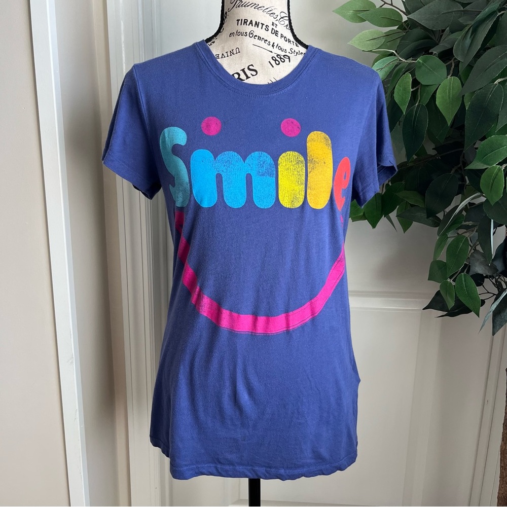 Five Crown Smile Fitted T-Shirt Blue Sz L